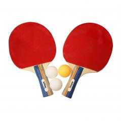 Juego raquetas de tenis de mesa con 3 pelotas softee saturn - Imagen 1