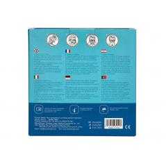 Mascarilla facial ffp2 verona autofiltrante certificado ce con ajuste nasal embolsada individualmente color blanco