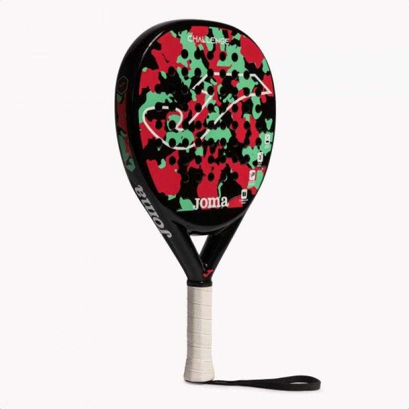 Pala pádel challenge joma negro-fucsia