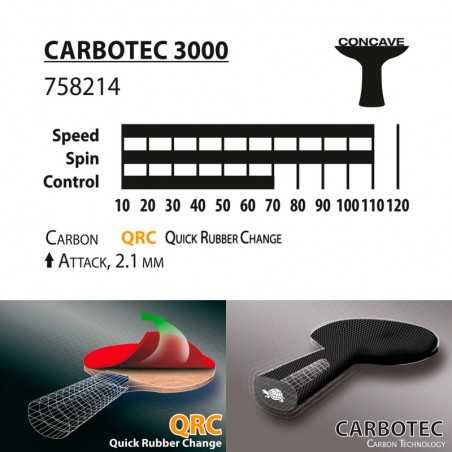 Pala donic schildkröt carbotec 3000
