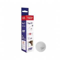 Caja 3 mas 1 pelotas enebe top 3 estrellas 40 mm