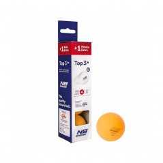 Caja 3 mas 1 pelotas enebe top 3 estrellas 40 mm