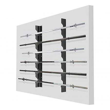 Soporte barras alzamiento horizontal softee (6 barras)