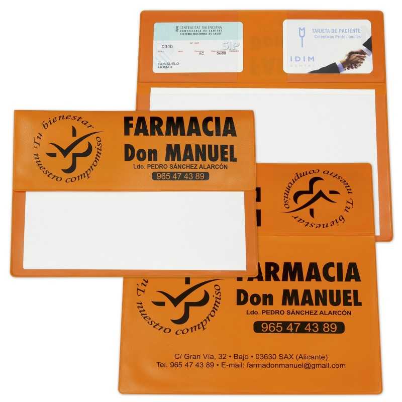 Funda documentación con 1 bolsillo