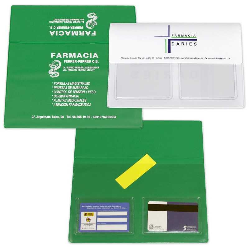 Funda documentación farmacia con solapa