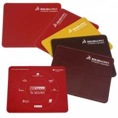 Alfombrilla de polipiel-arosa con base antideslizante