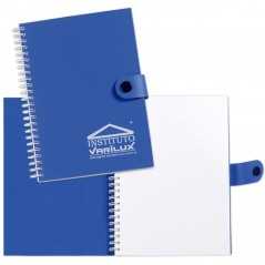 Libreta con gusanillo 100 hojas blancas