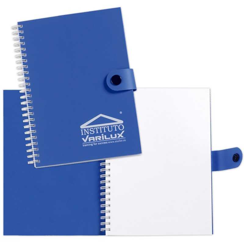 Libreta con gusanillo 100 hojas blancas