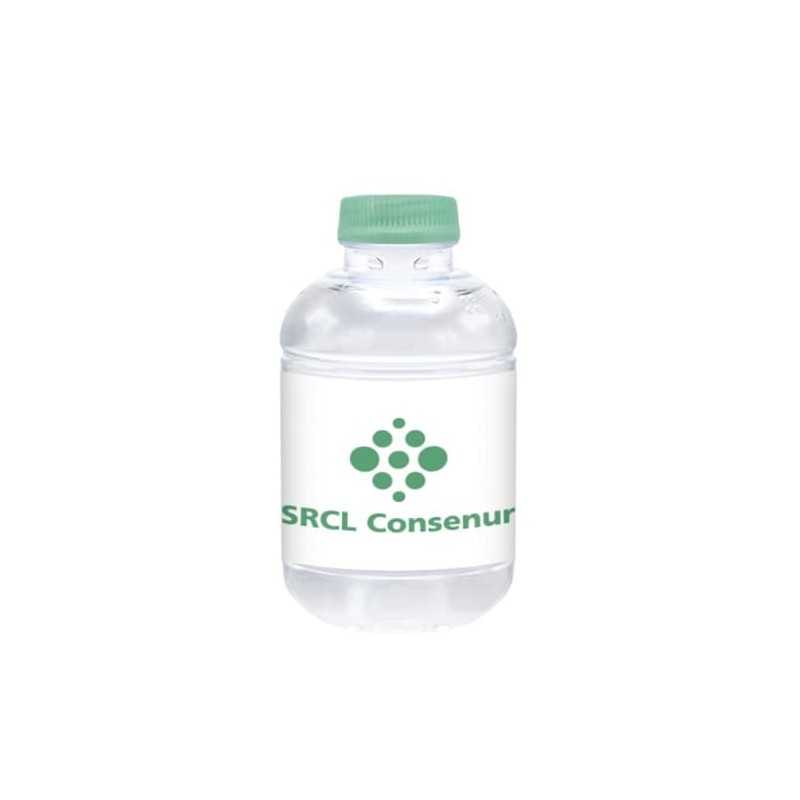 Botella de agua personalizada 25cl rpet reciclada. etiqueta papel 1-2 colores. tapón verde