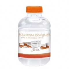 Botella de agua personalizada 25cl pet. etiqueta papel a todo color. tapón naranja