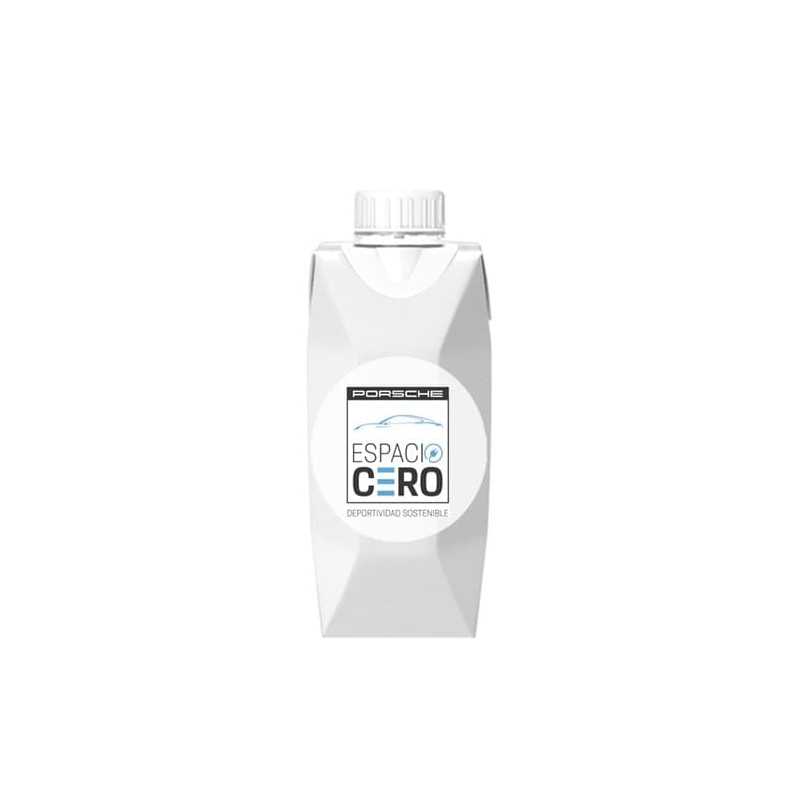 Brick agua blanco personalizado 33 cl. adhesivo a todo color, una cara. tapón blanco origen vegetal