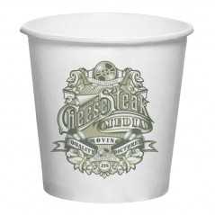 Vaso de cartón 4oz/100ml con capa PE en interior Ĝ6x6cm. personalizado a todo color