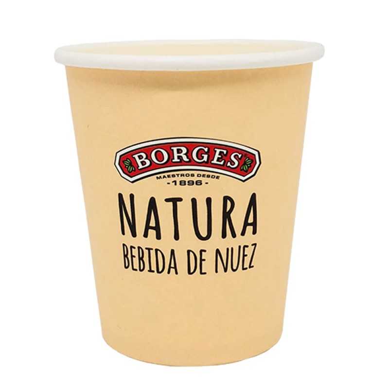 Vaso de cartón 8oz/220ml, capa interior PE, Ĝ8x9,3cm. personalizado a todo color