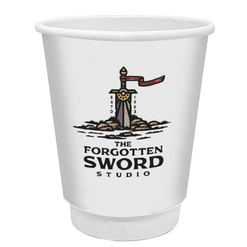 Vaso cartón doble capa 8oz/220ml, interior PE, Ĝ8x9,3cm. personalizado a todo color