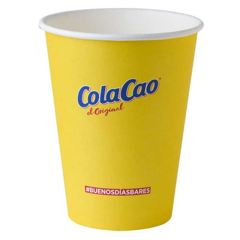 Vaso de cartón 12oz/30cl, capa interior PE, Ĝ9x11cm. personalizado a todo color