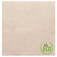 Servilleta reciclada personalizada 20x20 dp20, 10cm plegada. Impresa a 2 colores