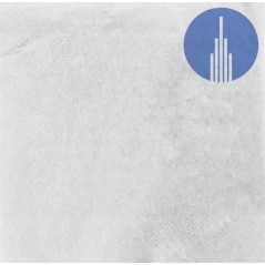 Servilleta blanca personalizada 40x40 (20cm) 2 capas. Impresa a 1 color