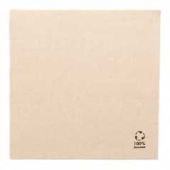 Servilleta reciclada personalizada 40x40 (20cm) 2 capas. Impresa a 1 color