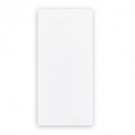 Servilleta canguro blanca para cubiertos 40x40 (10x20cm) doble P. 2 colores