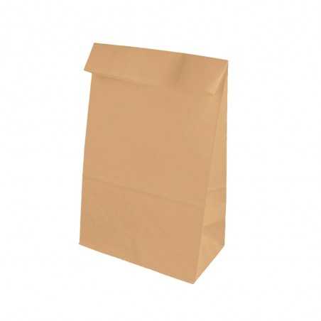 Bolsa pequeña personalizada de papel kraft sin asa - 14x8x24cm. Impresión a todo color a dos lados