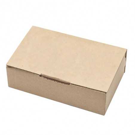 Caja personalizada cartón kraft canal simple para envío. 33x25x8cm. 4 colores, 1 cara