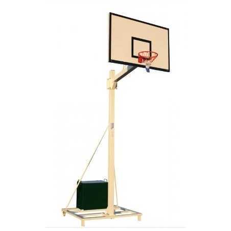 Juego canastas baloncesto deluxe monotubo tubo 100 trasladable 2 ruedas con carro -sin tablero, aro Juego canastas baloncesto deluxe monotubo tubo 100 trasladable 2 ruedas con carro -sin tablero, aro
