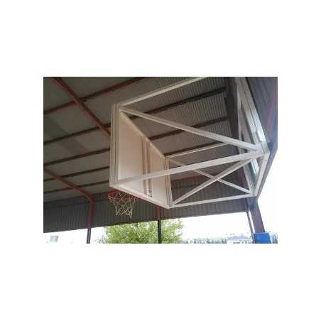Juego canastas baloncesto abatibles vuelo (sin tablero ni aro)