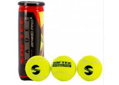 Bote 3 pelotas padel softee speed pro
