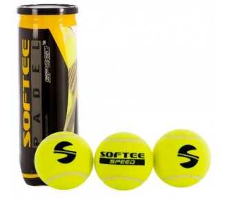 Bote 3 pelotas padel softee speed