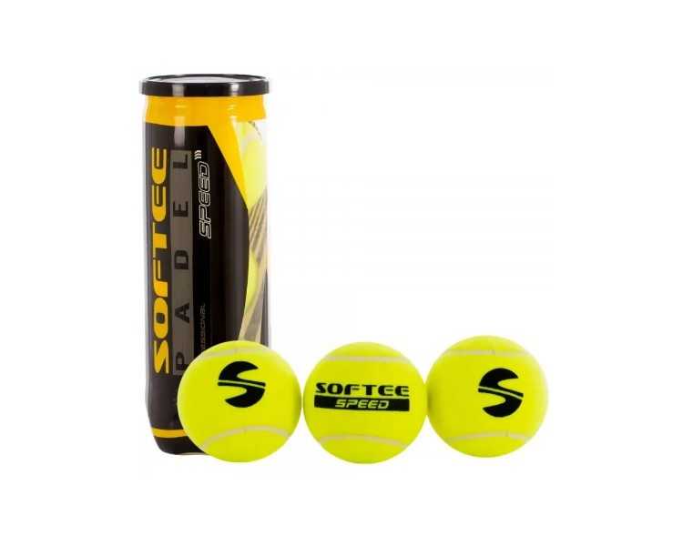 Bote 3 pelotas padel softee speed