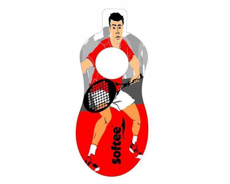 Jugador barrera hinchable tenis/pádel softee