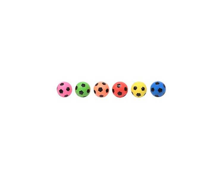 Lote 5 pelotas saltarinas fútbol 3,2CM