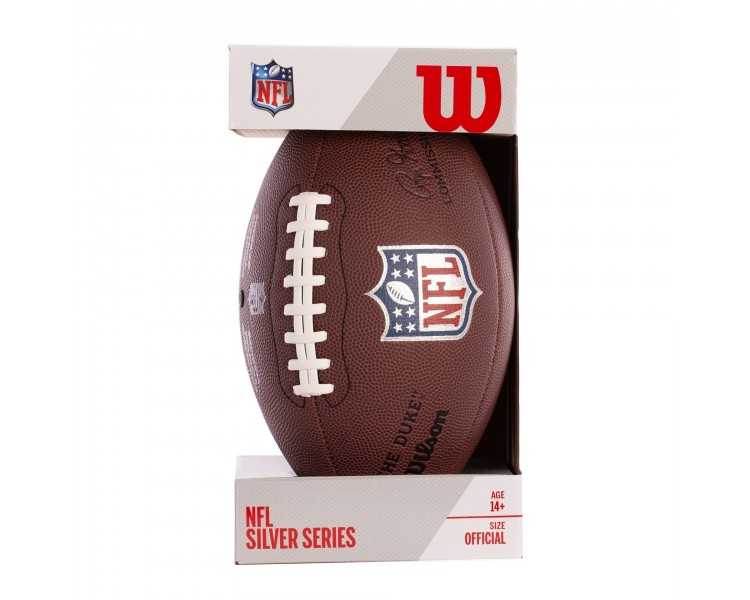 Balón fútbol americano wilson nfl duke réplica - con expositor -