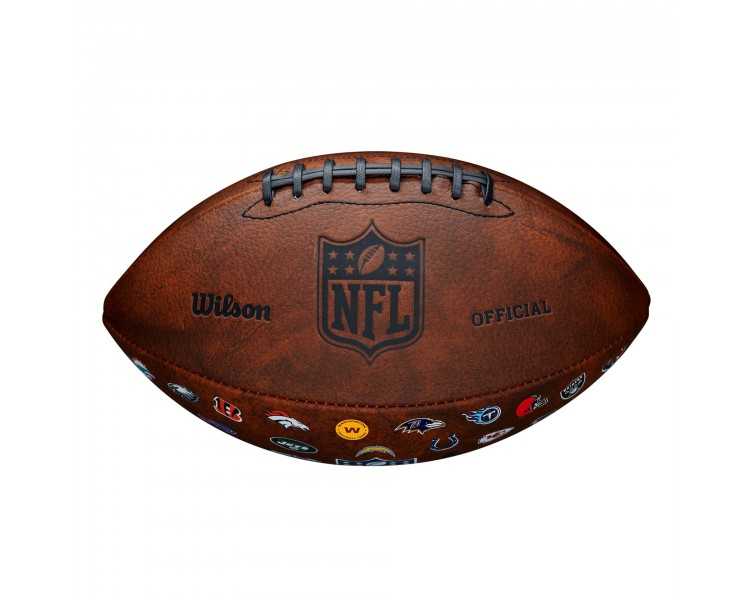 Balón fútbol americano wilson nfl off throwback 32 team