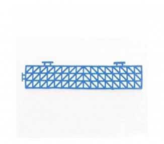 Lote 5 laterales pvc softee azul para loseta -macho-