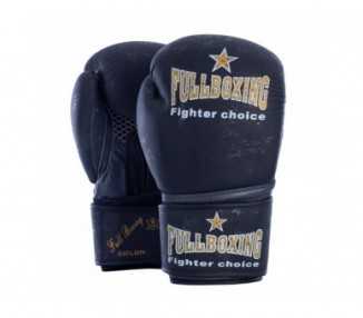 Par de guantes boxeo fullboxing piel natural ciclón