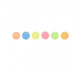 Lote 5 pelotas saltarinas brillantes