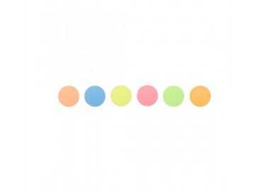 Lote 5 pelotas saltarinas brillantes