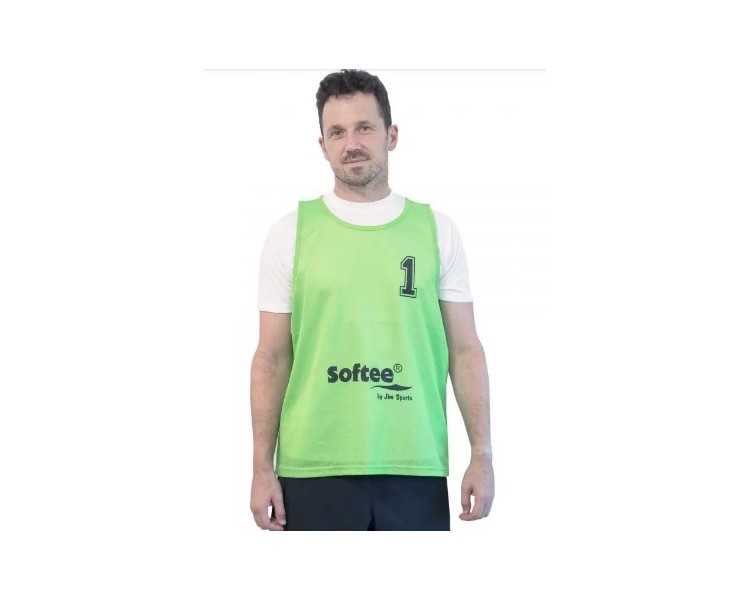 Set 5 petos softee numerados del 1 al 5