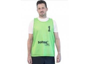 Set 5 petos softee numerados del 1 al 5