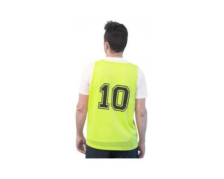Set 5 petos softee numerados del 1 al 5