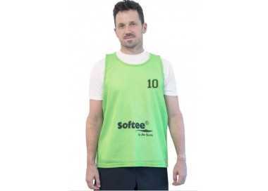 Set 5 petos softee numerados del 6 al 10