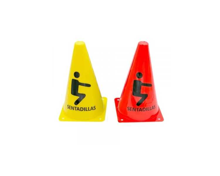 Cono training sentadillas