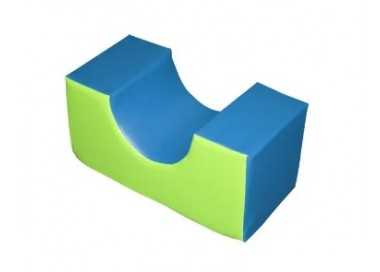 Figura miniasiento curvo 30x30x60 cm