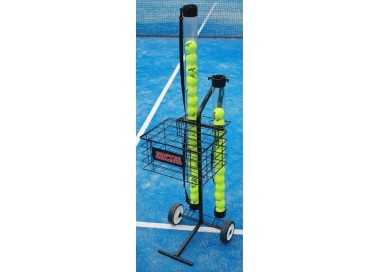 Carro portapelotas tenis / pádel 80 pelotas softee