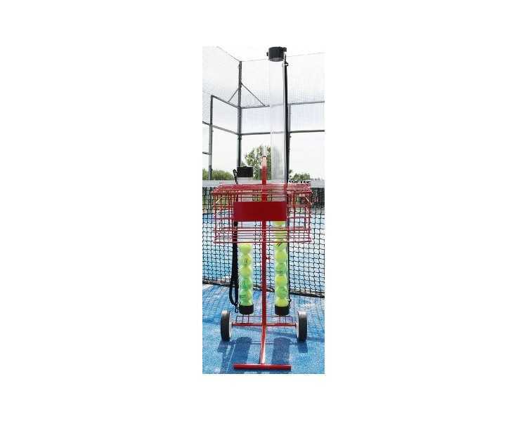 Carro portapelotas tenis / pádel 80 pelotas softee