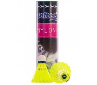 Volantes bádminton softee '0.5' 6 uds