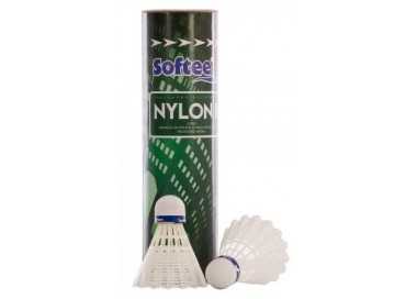 Volantes bádminton softee 'nylon ii' 6uds