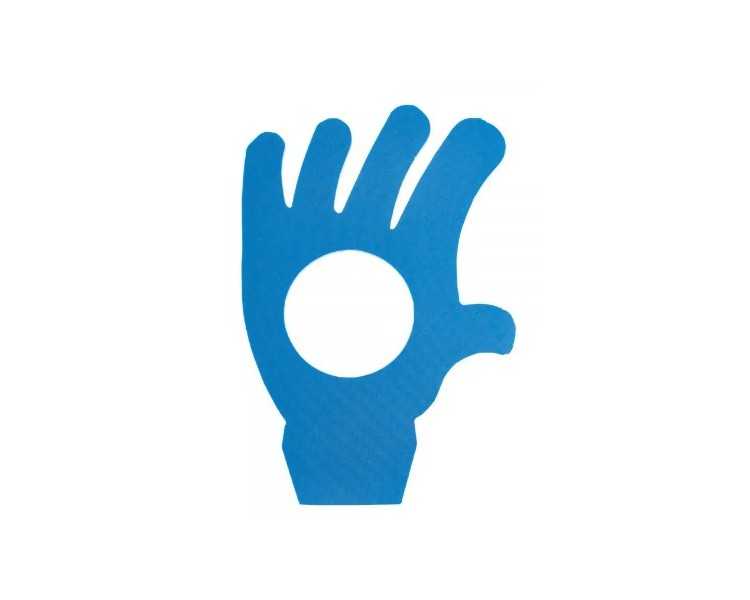 Tapiz con forma de mano