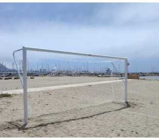 Juego porterías fútbol-playa aluminio 120x100 mm